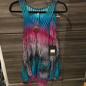 Beach coverup with pocket